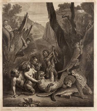 Satyr Family Playing with Leopards