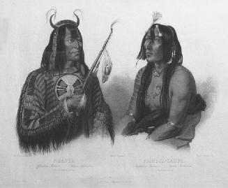 Noapeh an Assiniboin Indian, and  Psihdja-Sahpa a Yanktonan Indian