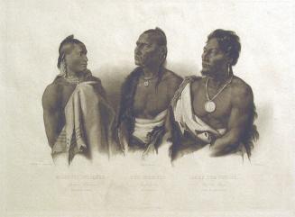 Missouri Indian, Oto Indian, Chief of the Puncas
