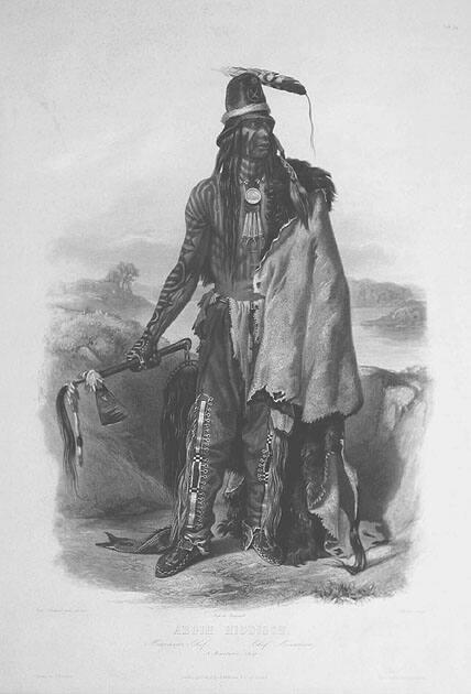 Abdih-Hiddisch, A Minatarre Chief