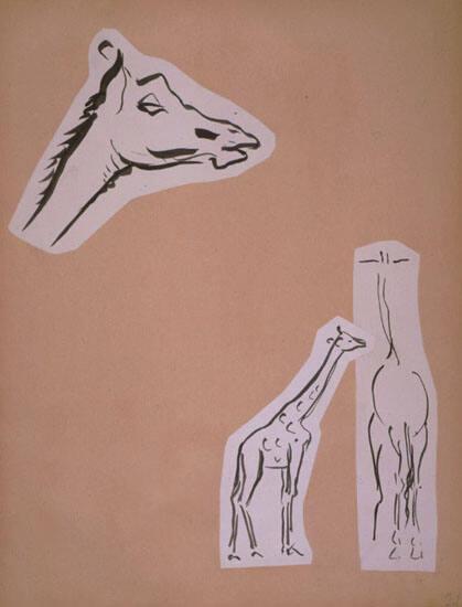Giraffe Sketches