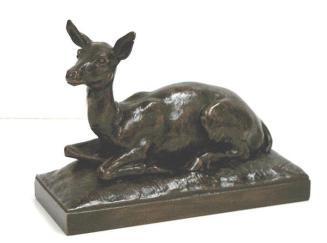 Reclining Hind (Seated Fawn)