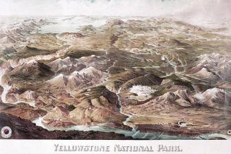 Panoramic Yellowstone Travel Poster